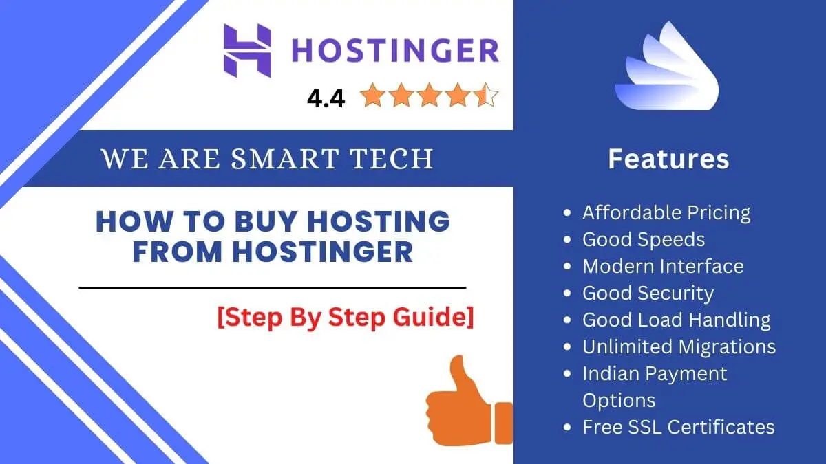 How To Buy Hosting From Hostinger