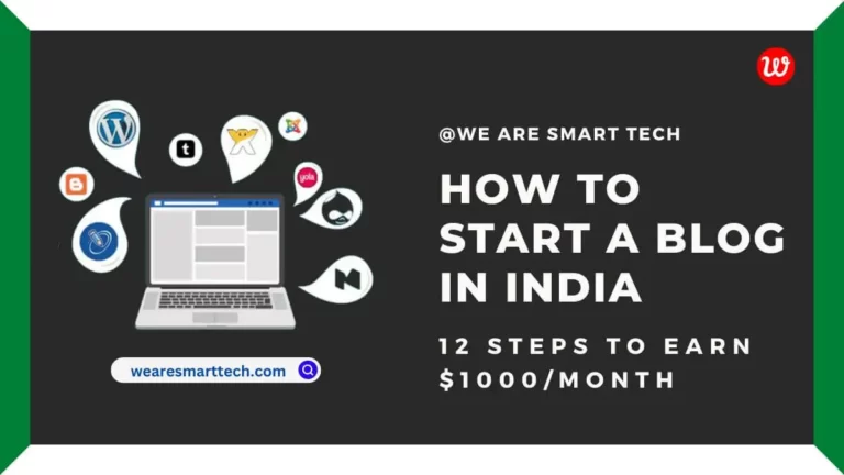 How To Start A Blog In India