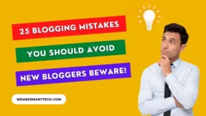Blogging Mistakes To Avoid
